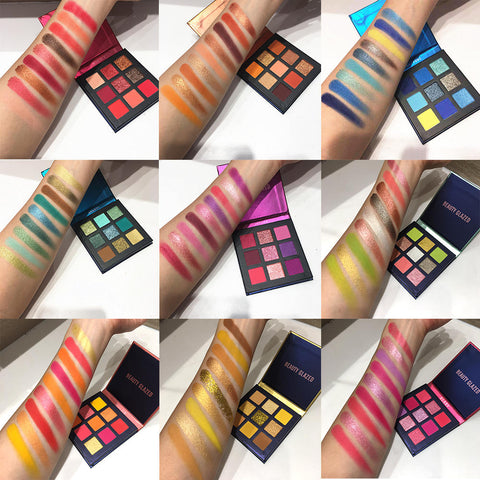 BEAUTY GLAZED Eye-shadow 9 Color Palette