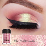 FOCALLURE Glitter Eye Shadow 18 Colors Cosmetic Makeup