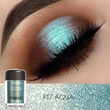 FOCALLURE Glitter Eye Shadow 18 Colors Cosmetic Makeup