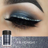 FOCALLURE Glitter Eye Shadow 18 Colors Cosmetic Makeup
