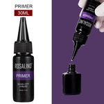 ROSALIND Gel Polish Set Top-Base Coat/Semi Permanent Primer(b)