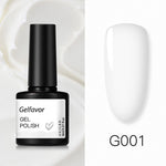 GELFAVOR Gel Nail Polish Glitter/Base-Top coat