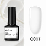 GELFAVOR Gel Nail Polish Glitter/Base-Top coat