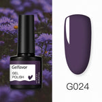 GELFAVOR Gel Nail Polish Glitter/Base-Top coat