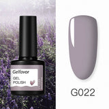 GELFAVOR Gel Nail Polish Glitter/Base-Top coat