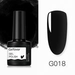 GELFAVOR Gel Nail Polish Glitter/Base-Top coat