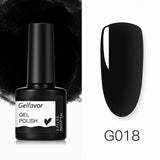 GELFAVOR Gel Nail Polish Glitter/Base-Top coat