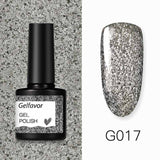 GELFAVOR Gel Nail Polish Glitter/Base-Top coat