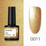 GELFAVOR Gel Nail Polish Glitter/Base-Top coat