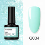 GELFAVOR Gel Nail Polish Glitter/Base-Top coat