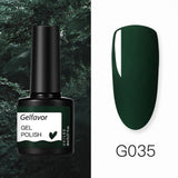 GELFAVOR Gel Nail Polish Glitter/Base-Top coat