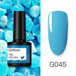GELFAVOR Gel Nail Polish Glitter/Base-Top coat