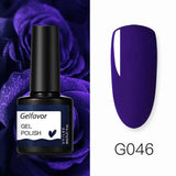 GELFAVOR Gel Nail Polish Glitter/Base-Top coat