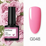 GELFAVOR Gel Nail Polish Glitter/Base-Top coat