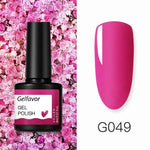 GELFAVOR Gel Nail Polish Glitter/Base-Top coat