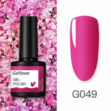GELFAVOR Gel Nail Polish Glitter/Base-Top coat