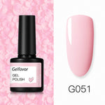 GELFAVOR Gel Nail Polish Glitter/Base-Top coat