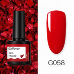 GELFAVOR Gel Nail Polish Glitter/Base-Top coat