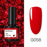GELFAVOR Gel Nail Polish Glitter/Base-Top coat