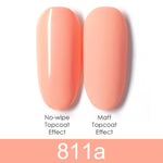 GDCOCO Gel Nail Polish Primer/Top-Base Coat/Color Gel/Reinforce Gel