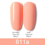 GDCOCO Gel Nail Polish Primer/Top-Base Coat/Color Gel/Reinforce Gel