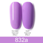 GDCOCO Gel Nail Polish Primer/Top-Base Coat/Color Gel/Reinforce Gel