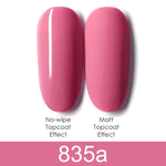 GDCOCO Gel Nail Polish Primer/Top-Base Coat/Color Gel/Reinforce Gel