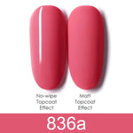 GDCOCO Gel Nail Polish Primer/Top-Base Coat/Color Gel/Reinforce Gel