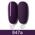 GDCOCO Gel Nail Polish Primer/Top-Base Coat/Color Gel/Reinforce Gel