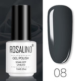 ROSALIND Gel Nail Polish set Top-Base Coat