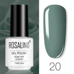 ROSALIND Gel Nail Polish set Top-Base Coat