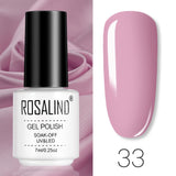 ROSALIND Gel Nail Polish set Top-Base Coat