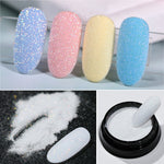 LILYCUTE 1 Box Sugar Nail Glitter Powder