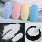 LILYCUTE 1 Box Sugar Nail Glitter Powder