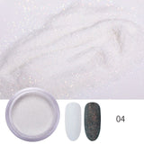 LILYCUTE 1 Box Sugar Nail Glitter Powder