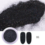 LILYCUTE 1 Box Sugar Nail Glitter Powder