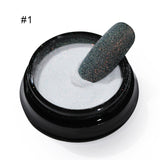 LILYCUTE 1 Box Sugar Nail Glitter Powder