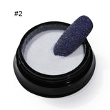 LILYCUTE 1 Box Sugar Nail Glitter Powder