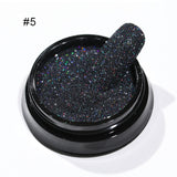 LILYCUTE 1 Box Sugar Nail Glitter Powder