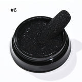 LILYCUTE 1 Box Sugar Nail Glitter Powder