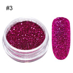 LILYCUTE 1 Box Sugar Nail Glitter Powder