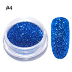LILYCUTE 1 Box Sugar Nail Glitter Powder
