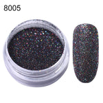 LILYCUTE 1 Box Sugar Nail Glitter Powder