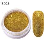 LILYCUTE 1 Box Sugar Nail Glitter Powder