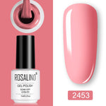 ROSALIND Gel Polish Set Top-Base coat/Semi Permanent Primer(a)