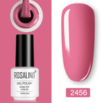 ROSALIND Gel Polish Set Top-Base coat/Semi Permanent Primer(a)