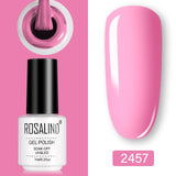 ROSALIND Gel Polish Set Top-Base coat/Semi Permanent Primer(a)