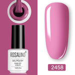 ROSALIND Gel Polish Set Top-Base coat/Semi Permanent Primer(a)
