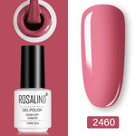 ROSALIND Gel Polish Set Top-Base coat/Semi Permanent Primer(a)
