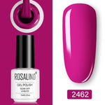 ROSALIND Gel Polish Set Top-Base coat/Semi Permanent Primer(a)